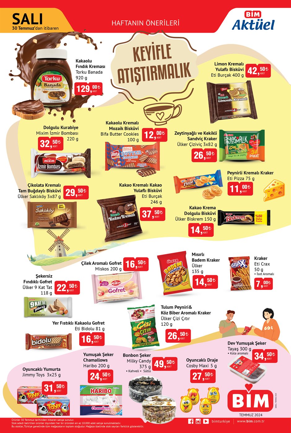 Bim Aktüel Kataloğu 30 Temmuz Salı – Bu Haftanın&nbsp;Fırsatları!