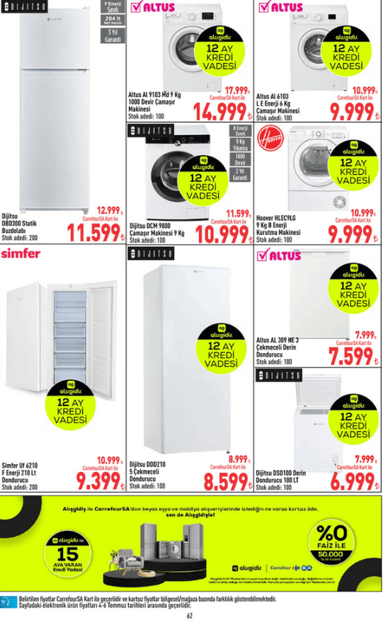 Carrefoursa 1-15 TEMMUZ&nbsp;2024