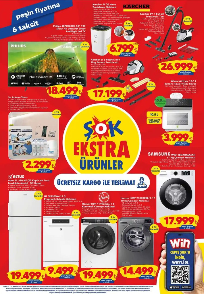 Şok 17 Temmuz 2024 Aktüel&nbsp;Ürünler